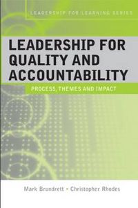 Cover image for Leadership for Quality and Accountability in Education