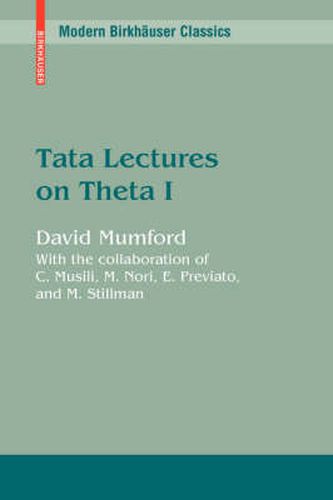 Cover image for Tata Lectures on Theta I