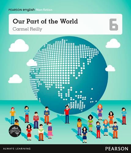 Cover image for Pearson English Year 6: Australia and Asia - Our Part of the World (Reading Level 30++/F&P Level W-Y)