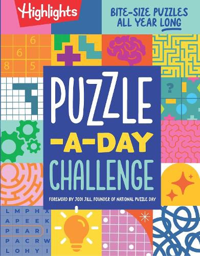 Cover image for Puzzle-a-Day Challenge: Bite-Size Puzzles All Year Long