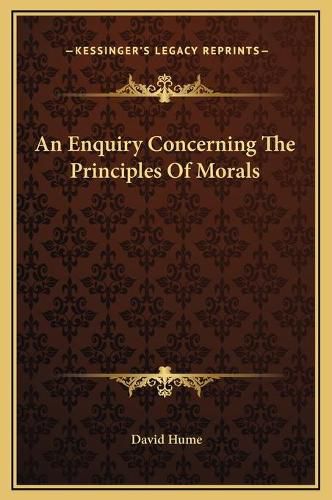 Cover image for An Enquiry Concerning the Principles of Morals