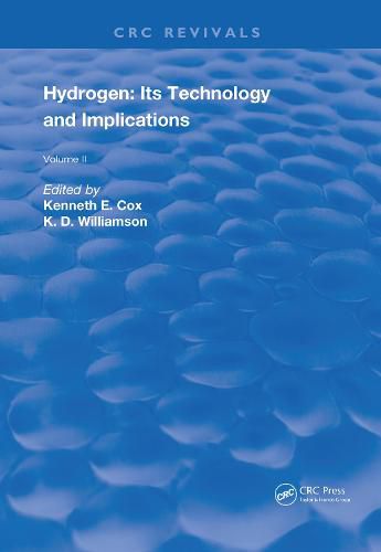 Cover image for Hydrogen: Its Technology and Implication: Transmission and Storage - Volume II