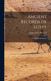 Cover image for Ancient Records of Egypt