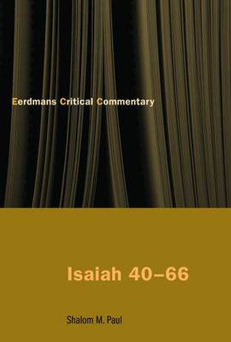 Cover image for Isaiah 40-66: Translation and Commentary