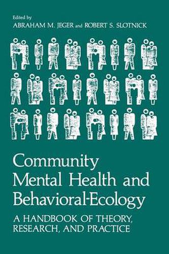 Cover image for Community Mental Health and Behavioral-Ecology: A Handbook of Theory, Research, and Practice