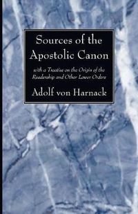 Cover image for Sources of the Apostolic Canon