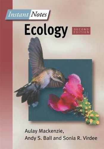 Cover image for Instant Notes Ecology