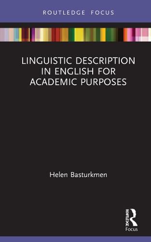 Cover image for Linguistic Description in English for Academic Purposes