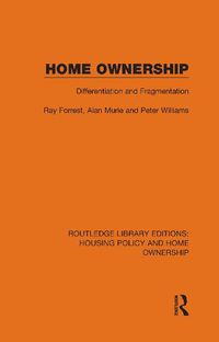 Cover image for Home Ownership: Differentiation and Fragmentation