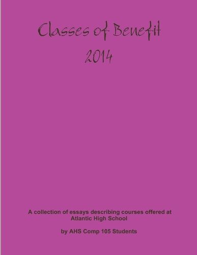 Cover image for Classes of Benefit 2014