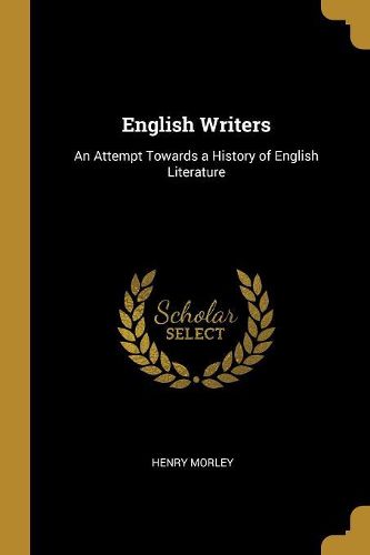 Cover image for English Writers