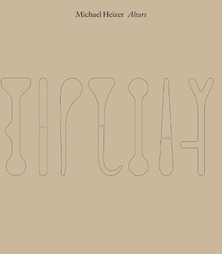 Cover image for Michael Heizer: Altars