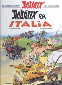 Cover image for Asterix in Spanish: Asterix en Italia