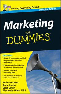 Cover image for Marketing for Dummies, Whs Travel Edition