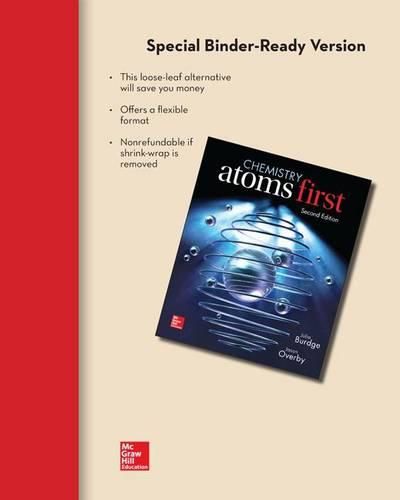 Cover image for Loose Leaf Version for Chemistry: Atoms First