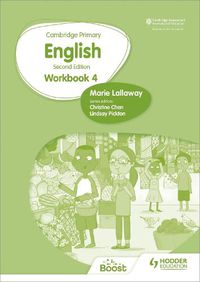 Cover image for Cambridge Primary English Workbook 4 Second Edition