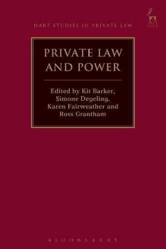 Cover image for Private Law and Power