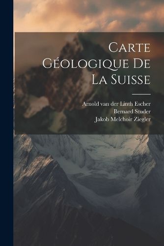 Cover image for Carte Geologique De La Suisse