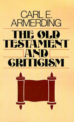 Cover image for The Old Testament and Criticism
