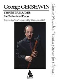 Cover image for 3 Preludes: Arranged for Clarinet and Piano