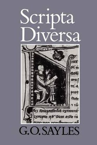 Cover image for Scripta Diversa