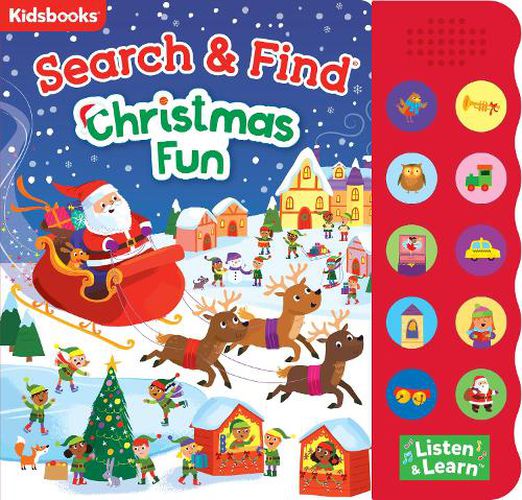 Cover image for Search & Find Christmas Fun