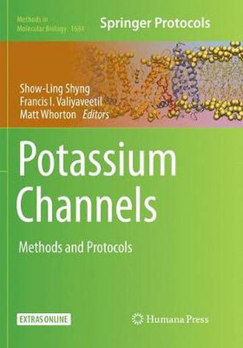 Potassium Channels: Methods and Protocols