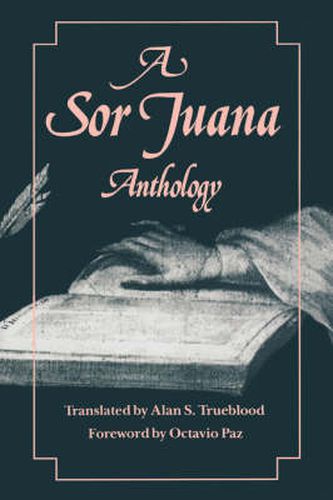 Cover image for A Sor Juana Anthology