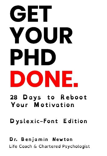 Cover image for Get Your PhD Done