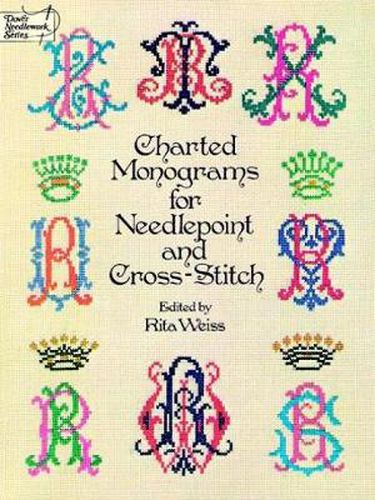 Cover image for Charted Monograms for Needlepoint and Cross-Stitch