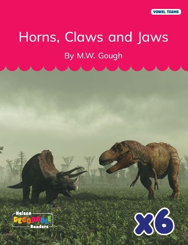 Cover image for Horns, Claws and Jaws x 6 (Vowel Teams)