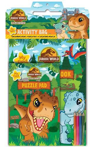 Cover image for Jurassic World Explorers: My First Activity Bag (Universal)