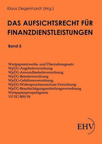 Cover image for Aufsichtsrecht fur Finanzdienstleistungen