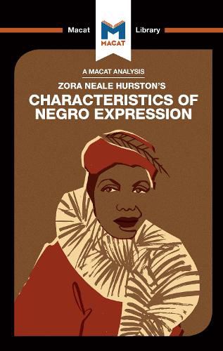 Cover image for An Analysis of Zora Heale Hurston's Characteristics of Negro Expression