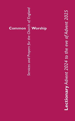 Cover image for Common Worship Lectionary Advent 2024 to the Eve of Advent 2025 (Large Format)