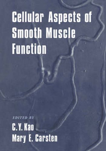 Cover image for Cellular Aspects of Smooth Muscle Function