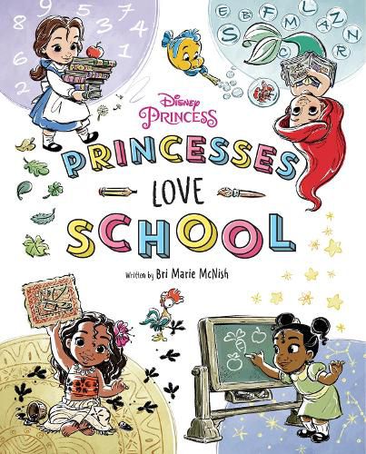 Cover image for Disney Princess: Princesses Love School!