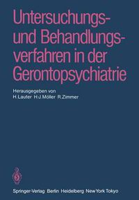 Cover image for Untersuchungs- und Behandlungsverfahren in der Gerontopsychiatrie