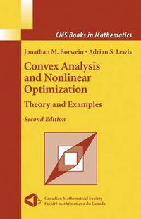 Cover image for Convex Analysis and Nonlinear Optimization: Theory and Examples