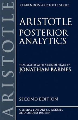 Cover image for Posterior Analytics