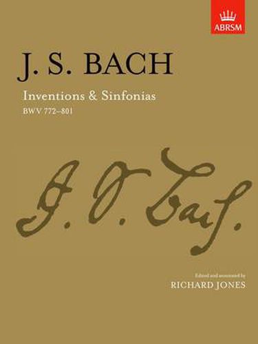 Inventions and Sinfonias Piano Solo: Bwv 772-801