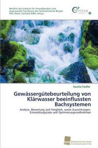 Cover image for Gewassergutebeurteilung von Klarwasser beeinflussten Bachsystemen