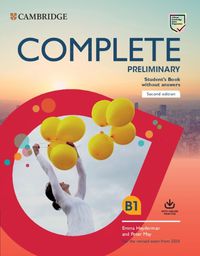 Cover image for Complete Preliminary Student's Book without Answers with Online Practice: For the Revised Exam from 2020