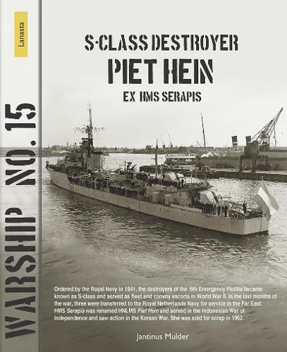 Cover image for S-class destroyer Piet Hein (ex HMS Serapis)