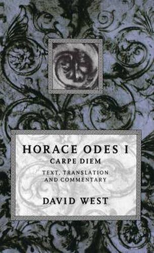 Cover image for Horace: Odes I: Carpe Diem