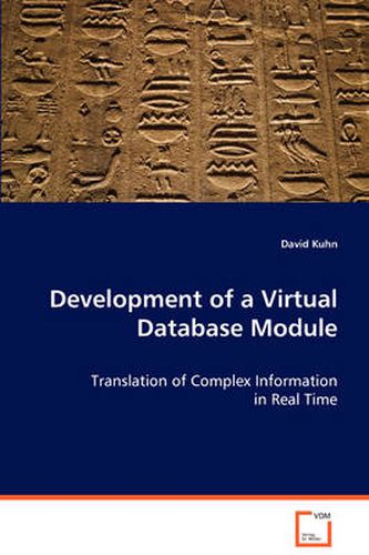 Cover image for Development of a Virtual Database Module