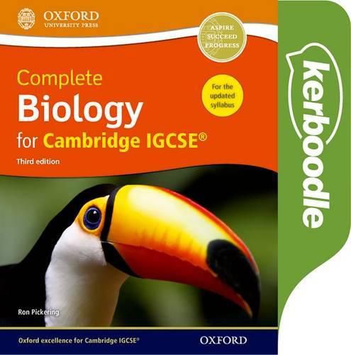 Cover image for Complete Biology for Cambridge IGCSE Kerboodle: Online Practice and Assessment