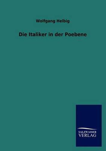 Cover image for Die Italiker in der Poebene