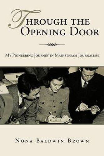 Cover image for Through the Opening Door