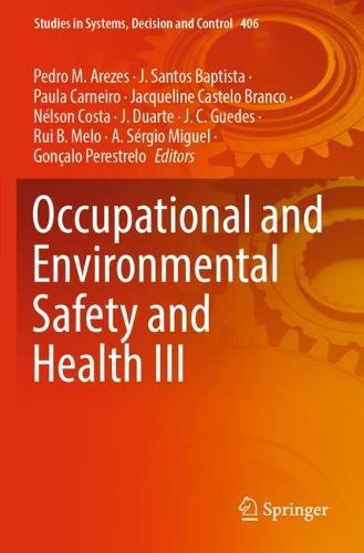 Cover image for Occupational and Environmental Safety and Health III